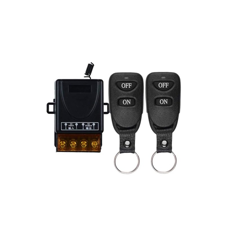 DC 12V Wireless Control Switch 433Mhz Remote Transmitter and Receiver,