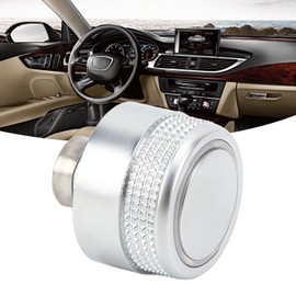 Aramox Car Radio Volume Control Knob Replacement Compatible with A6 S6 C7 A7 Sportback 2011-2017, A6 Allroad RS6 2013-2017, RS7 20