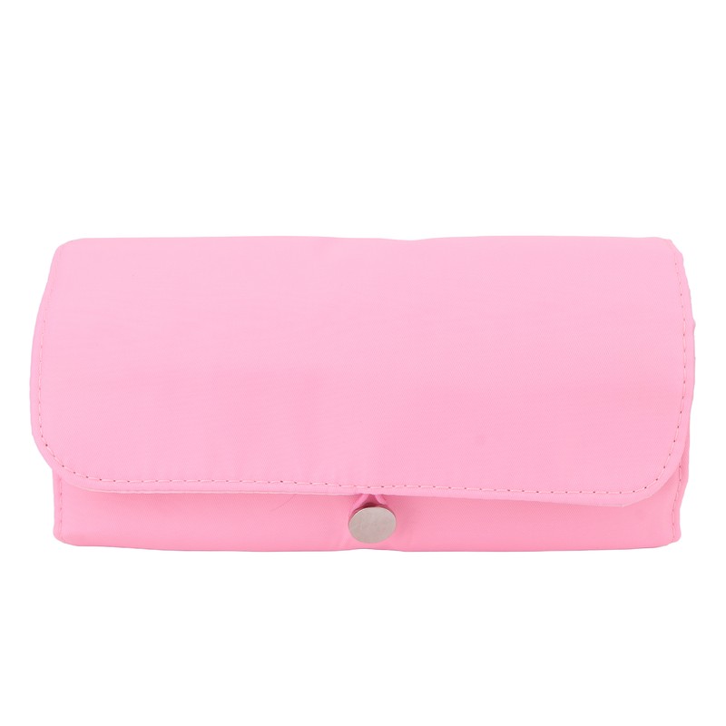 Cosmetic Bag Professional Makeup Brush Rolling Case Pink Cosmetics Make