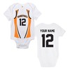 Baby Bodysuit - Custom Personalized Basketball Jersey Front and Back