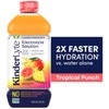 Kinderlyte Electrolyte Solution, 2X Faster Hydration vs. Water Alone, No