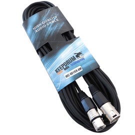 Art Phantom Power Phantom I 1-Channel 48V + Keepdrum XLR Microphone Cable