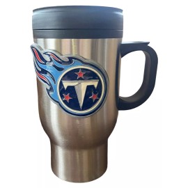 Great American Products Tennessee Titans Stainless Steel 16oz Travel Mug by Great American Products-New