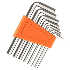ZMSHANGMAO Hex Key Set, 8-Piece Metric Allen Wrench Set 1.5-6mm, L-Shaped Spanner with Key Ring