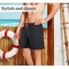 BLATIAL Mens Swim Trunks 7" Quick Dry Swim Shorts Swimsuit