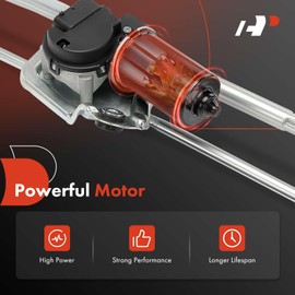 A-Premium Front Windshield Wiper Motor and Linkage Assembly Compatible with Ford and Lincoln Vehicles - Expedition 2003-2014, Navigator 2003-2008, Sport Utility - Replace# 6L1Z17508BA, 4L1Z17508AA