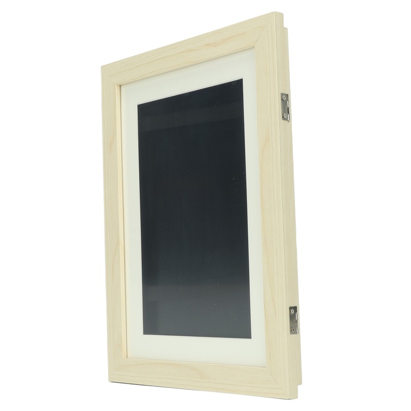 Kids Art Frame Composite Wood Front Opening Changeable Magnetic Picture