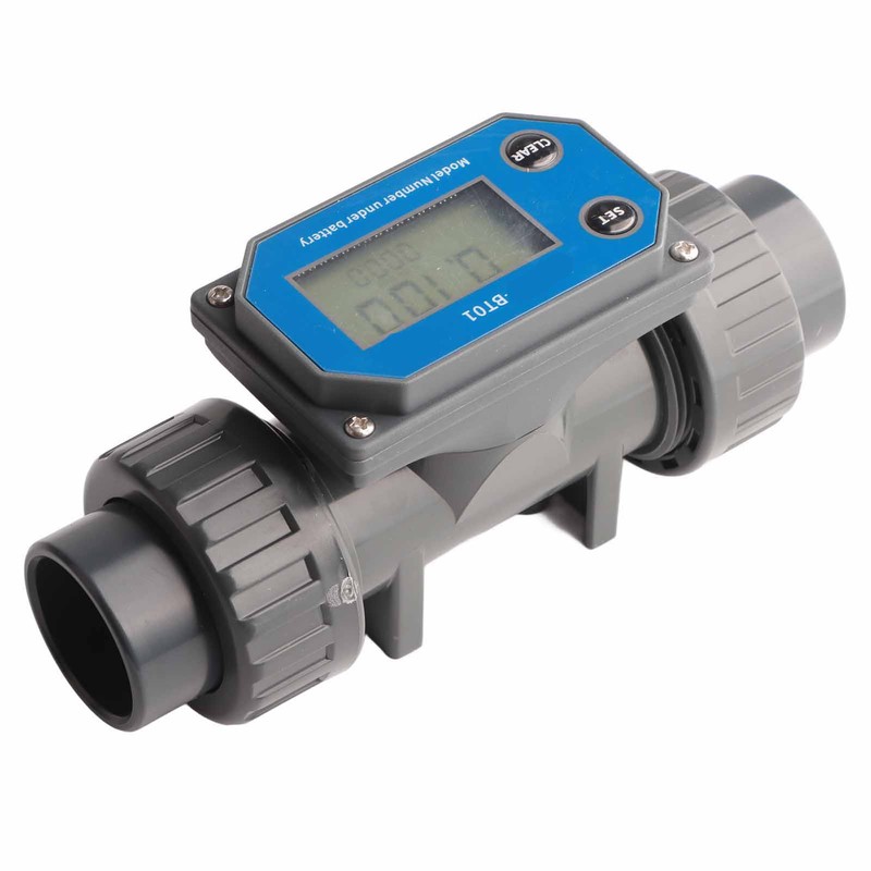 Digital Display Flowmeter High Accuracy Sensitive Response Water Flow Sensor