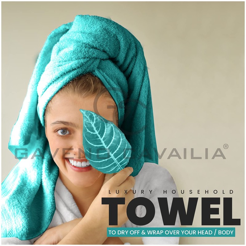 GC GAVENO CAVAILIA Bath Sheet Towel Set of 2 -