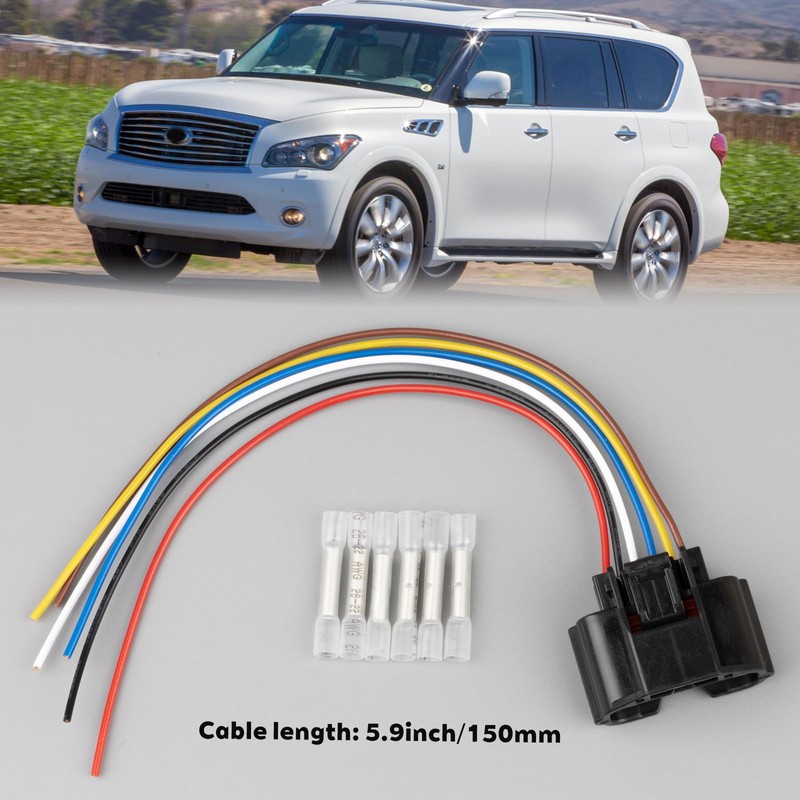 Svicari Mass Air Flow MAF Sensor Connector Plug Wire Harness