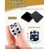 DAFNE 20 Items Polyhedral Dice D6 Dice 16 mm Acrylic