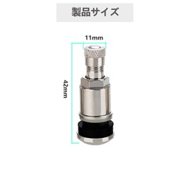 YUENTOEN Tubeless Tire Valves Set of 4 Air Valve with Dust Cap Replacement Copper Universal