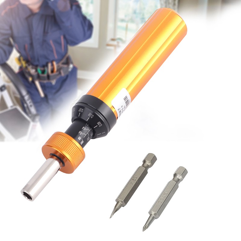 Alloy Steel Preset Type 0.1‑0.6N.m Adjustable Torque Screwdriver Handheld Maintenance