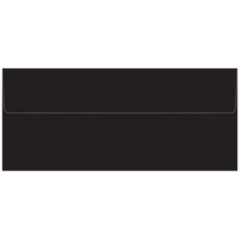 Great Papers! Black #10 Envelope, 9.5"x4.125", 40 Count (2013208)
