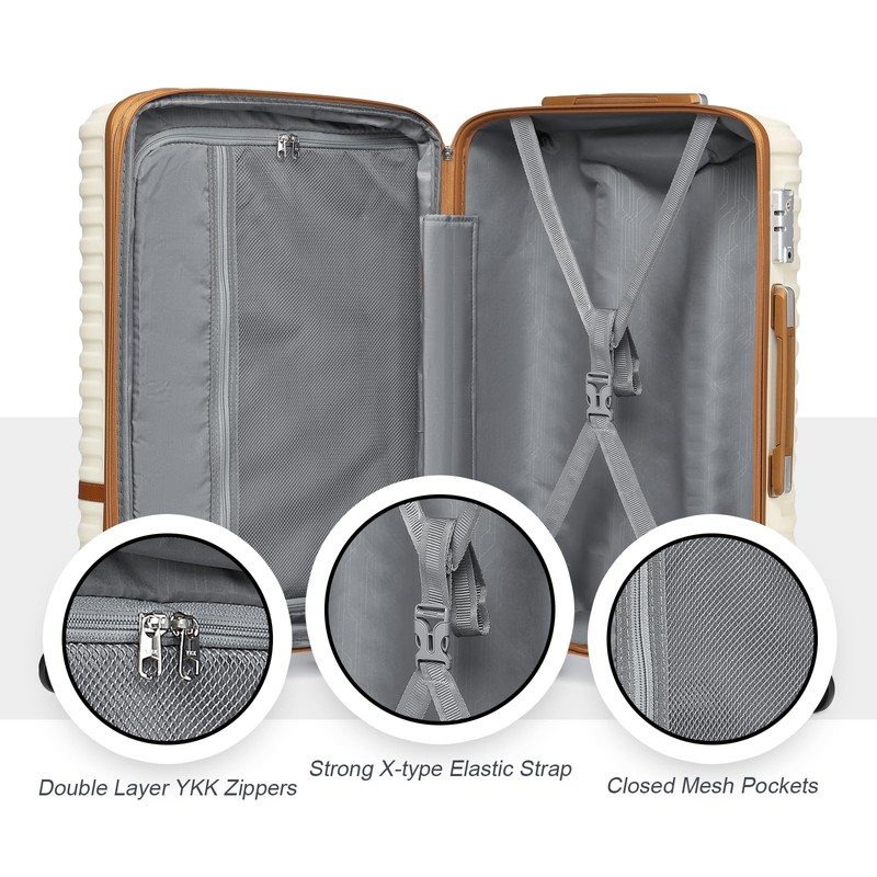 Joyway Carry On Luggage 20 Inch Expandable Suitcase with Spinner