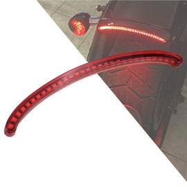 HDBUBALUS Motorcycle LED Tail Light Turn Signal Light Rear Fender Brake Running Lamp Fit for Harley Softail Fat Bob FXFB FXFBS 2018-2024