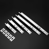 ZONADAH Set of 4 Heavy Duty Stainless Steel Door Flush