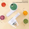 4 in 1 Electric Garlic Chopper Cordless Rechargeable Handheld Kitchen