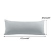 PiccoCasa 1800 Series 1800 Long Pillow Case with Zip Microfibre