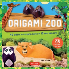 Origami Zoo Kit: Make a Complete Zoo of Origami Animals!: Kit with Origami Book, 15 Projects, 40 Origami Papers, 95 Stickers & Fold-Out Zoo Map
