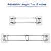 RV Shower Corner Storage Bar- Adjustable Stainless Steel Rod for
