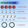 Bumper Quick Release, Bumper Trunk Quick Release Fastener Kit, Quick