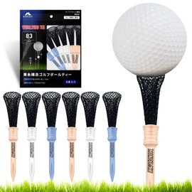 Minezaki Whirlwind Tee, Long, Genuine Monofilament Construction Tee, Elastic Type, Upgrade Head, Width 0.7 inches (17 mm), Easy to Place Balls, Golf Competitions, Accessories, Golf Supplies, Long Tees