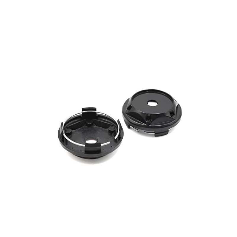 sourcing map 2pcs 68mm Dia Black Auto Car Wheel Center