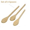 IMUSA USA IMU-71109 Wood Spoon Set 3-Piece, Tan