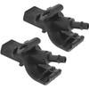 Crozgan 2pcs Front Windshield Washer Jet 1902209 EB3B-17666-AA EB3B17666AA Car