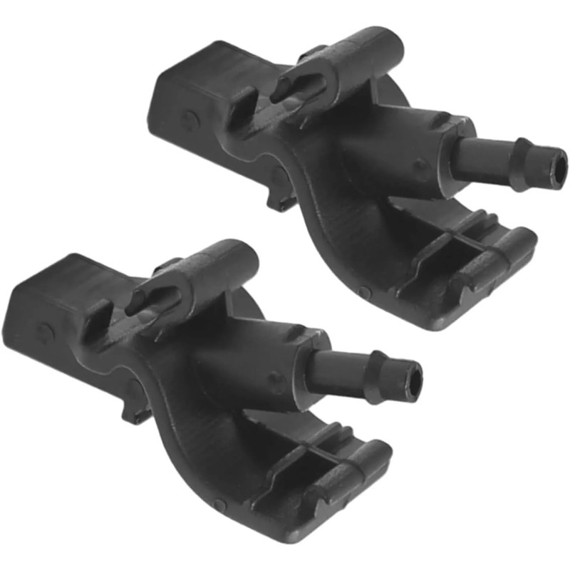 Crozgan 2pcs Front Windshield Washer Jet 1902209 EB3B-17666-AA EB3B17666AA Car