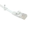 JBSTK Cable Clips 6 mm Square White Pack of 100