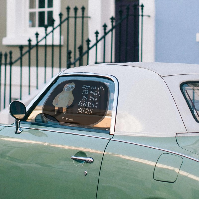 Mr. & Mrs. Panda Car Sun Shade Sloth Satisfied -
