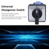 Universal Changeover Switch 3 Position Dual Power Switching CW CCW
