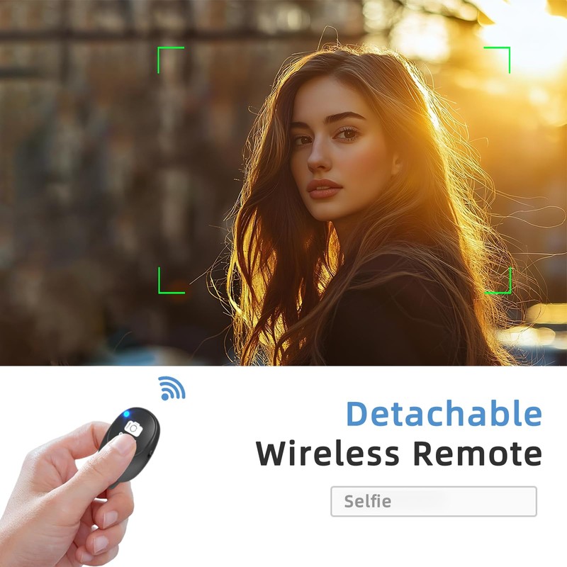 Jishane Compact Camera Tripod with One Key Operation for 360°