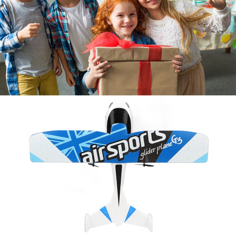 RC Airplane 2.4Ghz EPP Plastic Remote Control Aircraft Glider with