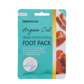 DERMA V10 ARGAN OIL FOOT PACK