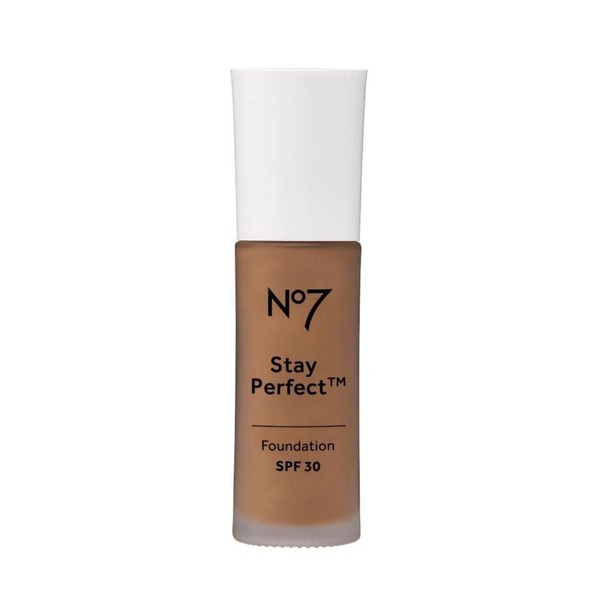 No7 Stay Perfect Foundation (New Formula) - Mocha spf30