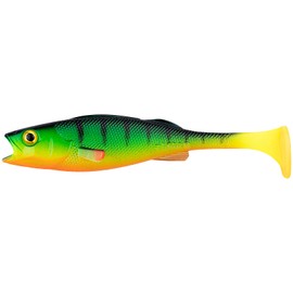 LMAB KØFI Perch Shad 14 cm – Zander Bait / Pike Bait Colour Firetiger