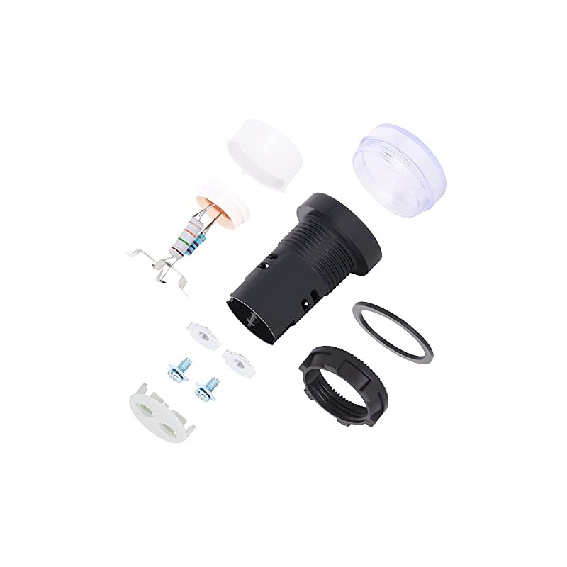 Gebildet Gebildet 12pcs 22mm LED Power Indicator, LED Pilot Signal