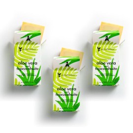 Extraherbos Pack 3 Jabones de Aloe Vera y Tepezcohuite Artesanales 100g c/u – Regenerador y Cicatrizante Natural – Ideal para Acné, Puntos Negros, Cic