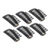 100pcs Hair Extension Clips Multipurpose 38mm 10 Teeth Wig Clips
