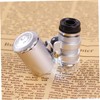 Operitacx Pack of 2 Loop Magnifying Glasses, Coin Magnifier, Jeweler's