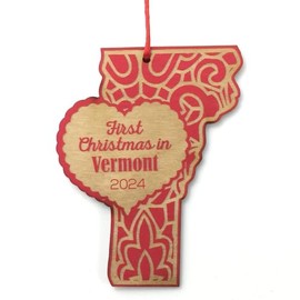 First Christmas in Vermont 2024 Christmas Ornament
