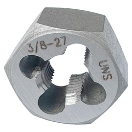 UNS Hex Right Hand Rethreading Die 3/8"-27