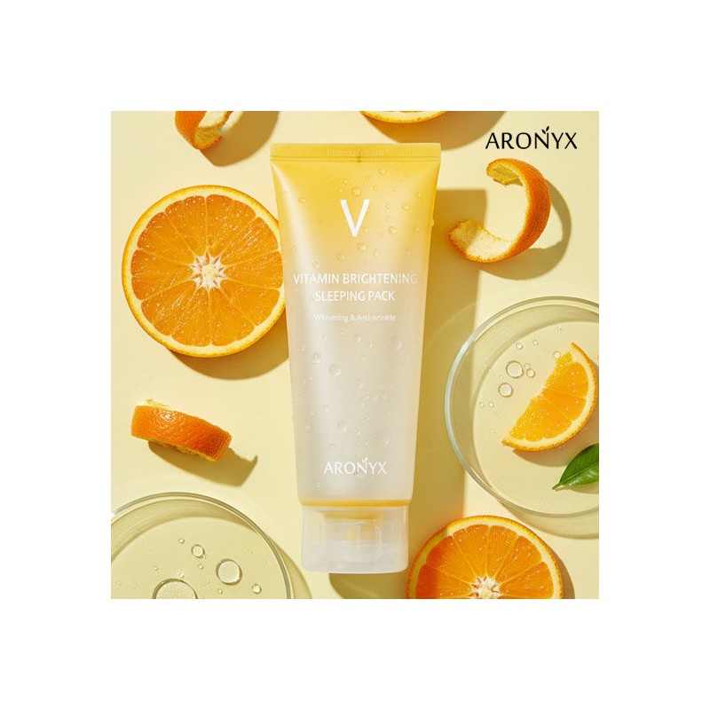 ARONYX [Aronics] Vitamin Brightening Sleeping Pack 100ml / Moisturizing Cream