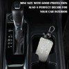 eing Bling Crystal Car Key Case Genuine Leather Auto Smart