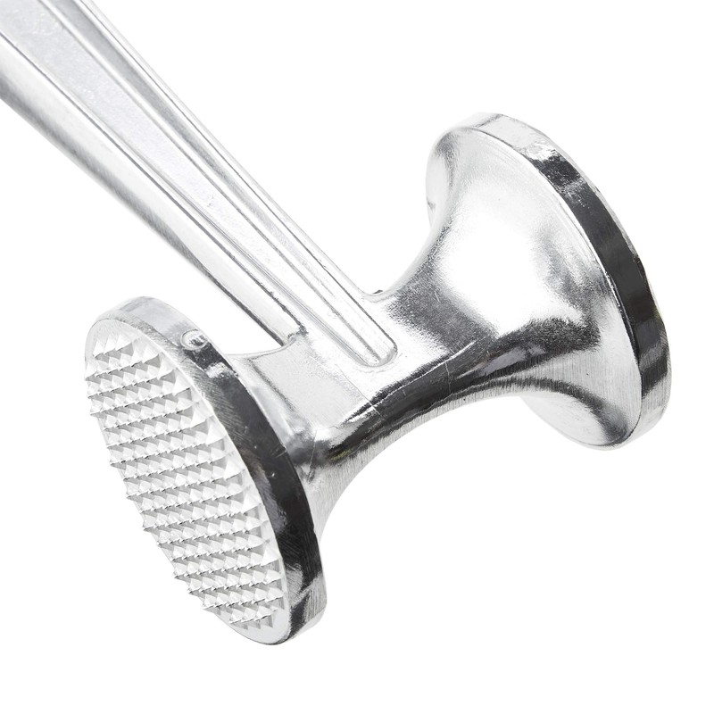 GoodCook 2 Sided Meat Tenderizer, Flat and Spiked, Strong, Sturdy