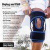 Polar Bear Cryo Knee Brace, Medical Grade Cold & Compression
