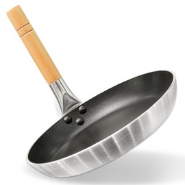 IH Parent-Child Pot 6.3 inches (16 cm), Brushed Heat Conduction, Made by Skilled Artisans, Double Fluorine Processed, Gas Safe